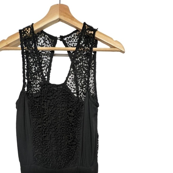 BUDDHA SAYULITA Crochet Jumpsuit Black - Picture 5 of 10